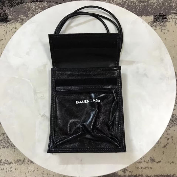 BALENCIAG巴黎世家 新品 巴黎世家 全皮小挎包 手機包  BL1678